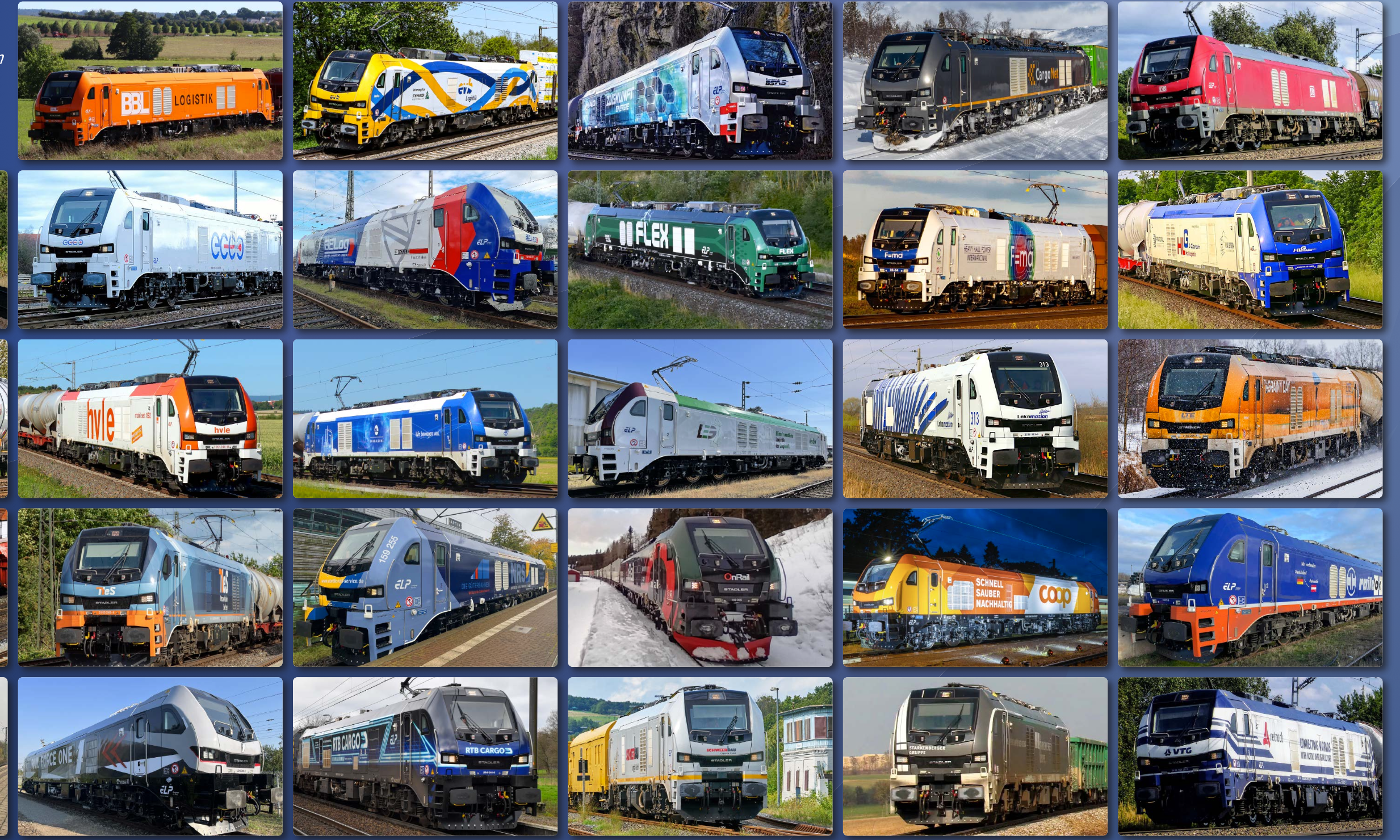 Train Collage